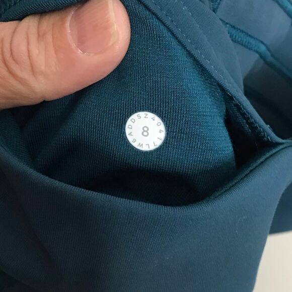 Lululemon Train Times Cropped Leggings Women's Size 8 - Picture 4 of 5